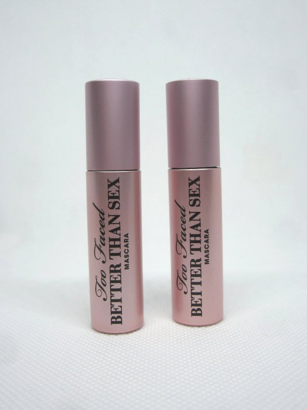 Too Faced Better Than Sex mascara travel mini, lot of 2
